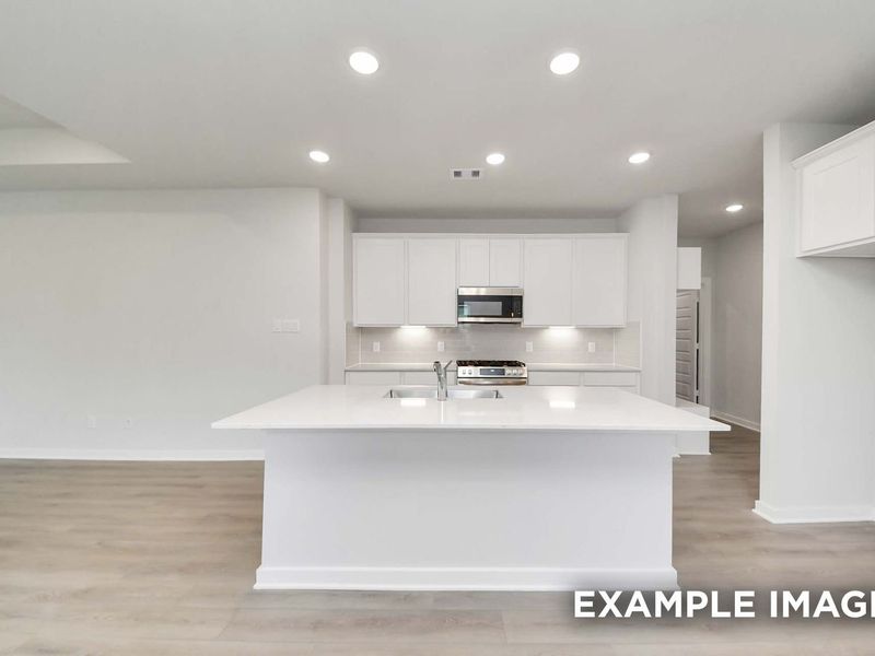 Representative furnished interior of a home built from the The Blanco F by Davidson Homes LLC in Windmill Estates, Magnolia (Image 6).