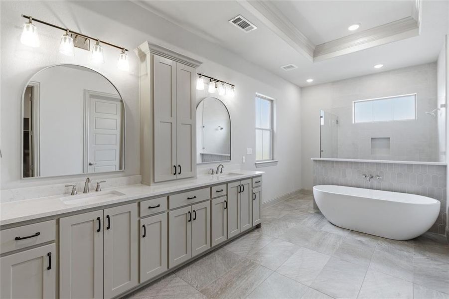Furnished interior view inside a new home in , New Fairview (Image 15).