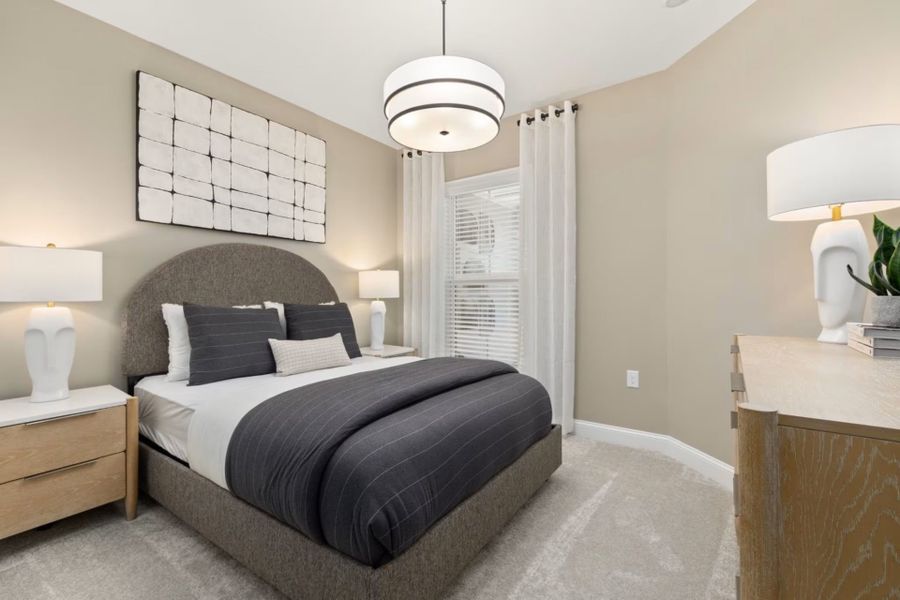 Representative furnished interior of a home built from the Cranbrook by Pulte Homes in Southport Meadows, Southport (Image 10).