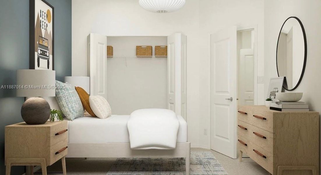 Furnished interior view inside a new home in , Miami (Image 5). Furnished interior view inside a new home in , Miami (Image 5).