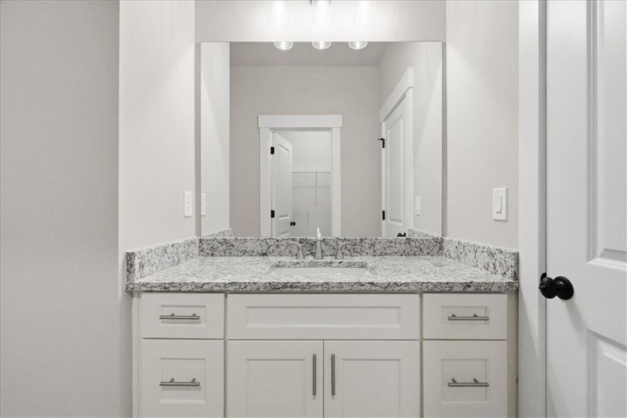 Furnished interior view inside a new home in , Statham (Image 14).