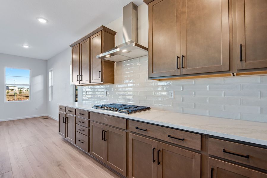 Furnished interior view inside a new home in Sterling Ranch, Littleton (Image 8).
