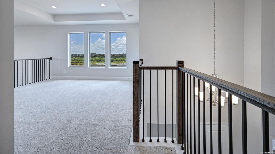 Spacious, unfurnished interior of a new home in Briggs Ranch, San Antonio (Image 24). Spacious, unfurnished interior of a new home in Briggs Ranch, San Antonio (Image 24).
