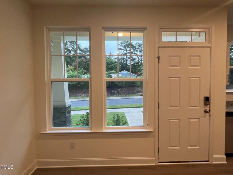 Entrance w/lots of windows