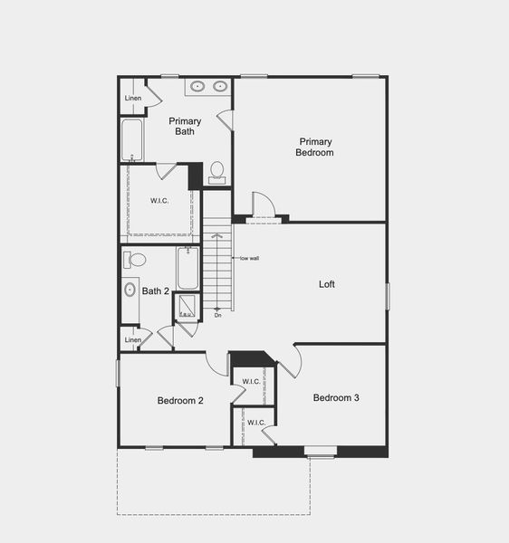 2D floor plan layout for the Plan 2107 Modeled by KB Home in Heron Glen, Palmetto, FL (Image 4). 2D floor plan layout for the Plan 2107 Modeled by KB Home in Heron Glen, Palmetto, FL (Image 4).