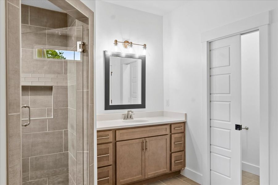 Representative furnished interior of a home built from the Converse Elite by Enchanted Homes in Smokey Hills, Campobello (Image 6).