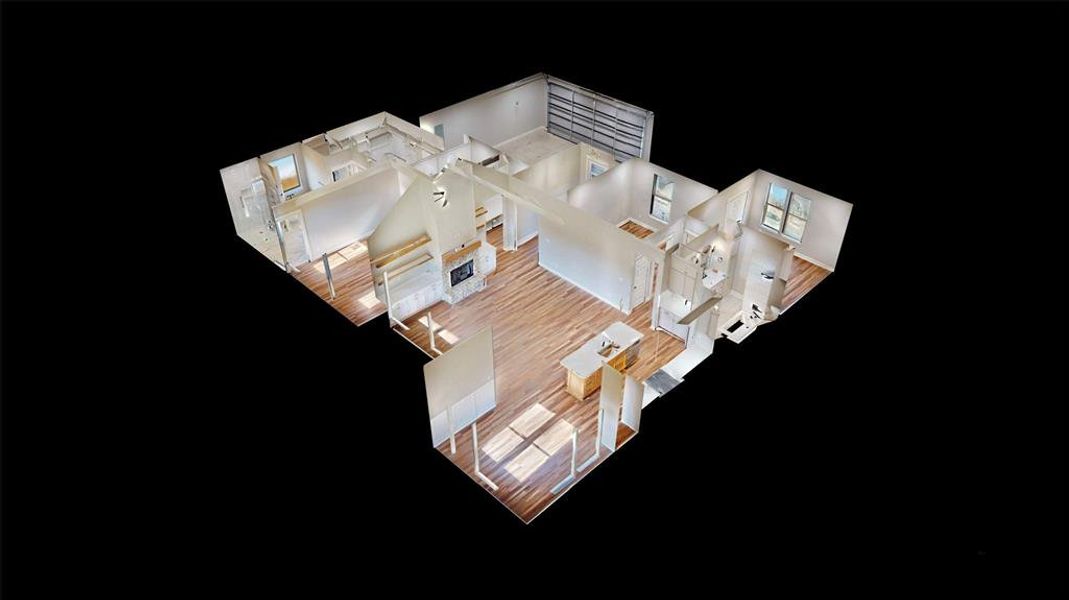 2D floor plan layout of this home in , Tyler, TX (Image 3).