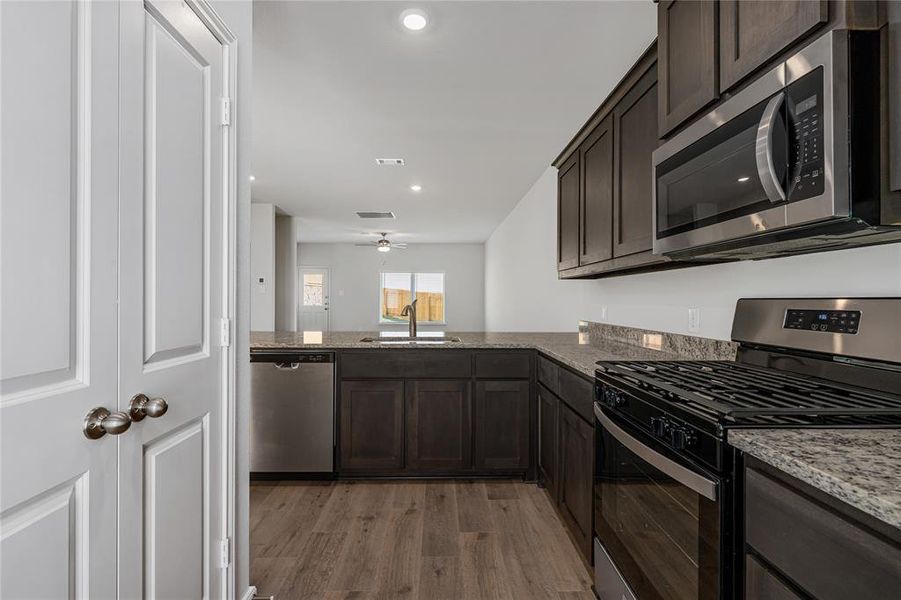 Furnished interior view inside a new home in Vista West, Fort Worth (Image 4).