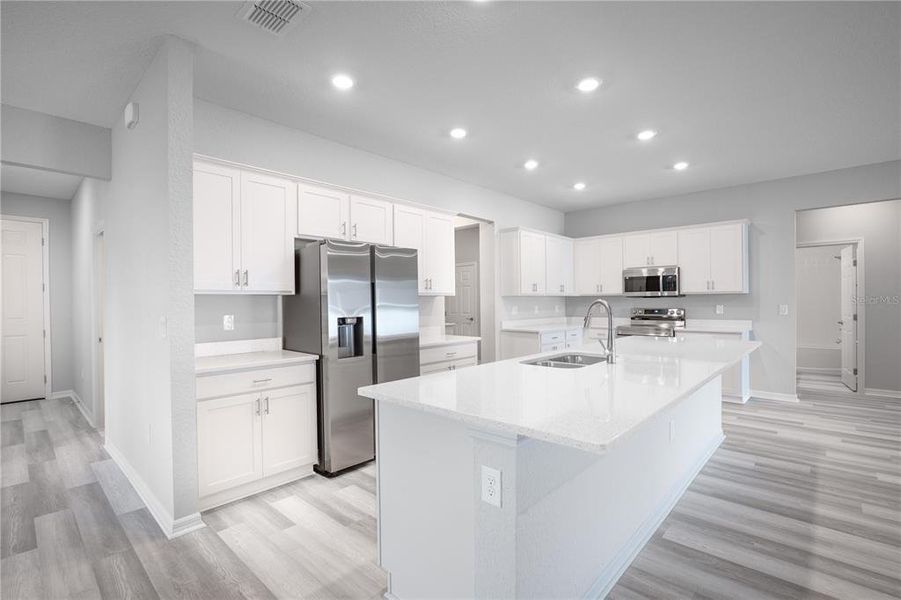 Furnished interior view inside a new home in Copperleaf, Ocala (Image 6).
