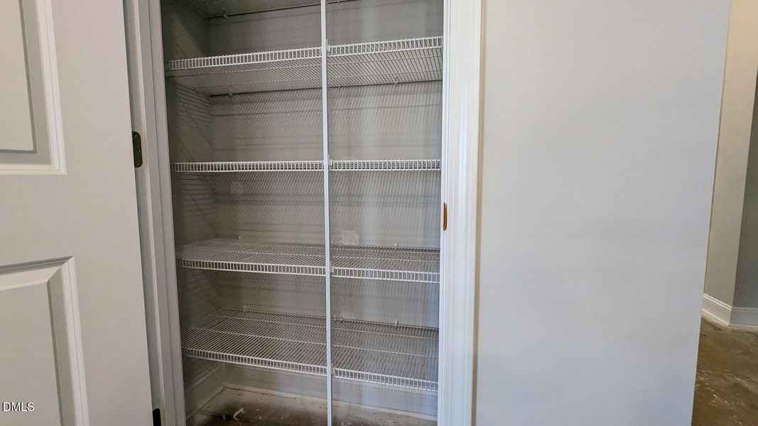 pantry in kitchen area