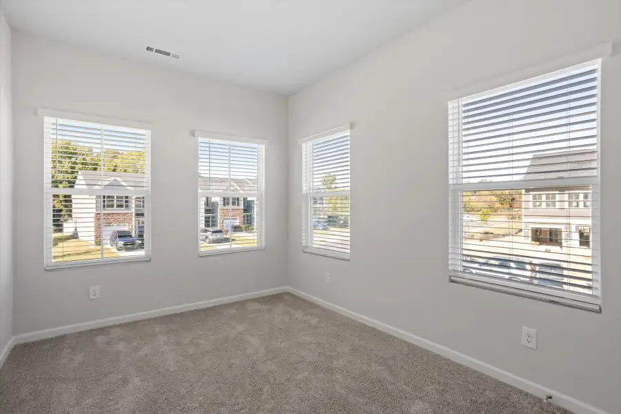 Spacious, unfurnished interior of a new home in West Main Townhomes, Sanford (Image 24). Spacious, unfurnished interior of a new home in West Main Townhomes, Sanford (Image 24).