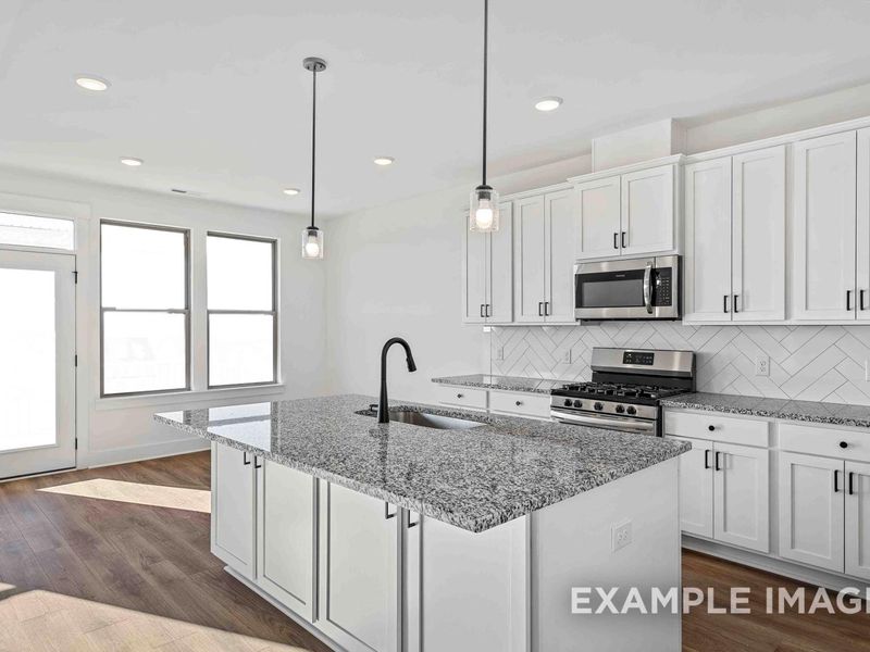 Representative furnished interior of a home built from the The Willow C by Davidson Homes LLC in Woods Crossing, Gallatin (Image 16).