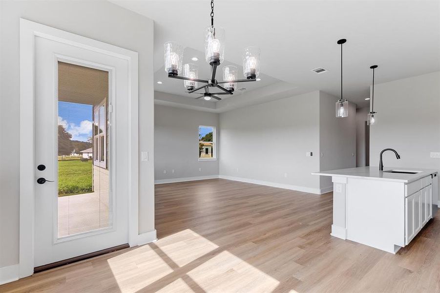 Spacious, unfurnished interior of a new home in , Marble Falls (Image 24).