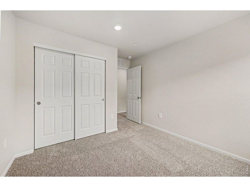 Spacious, unfurnished interior of a new home in Poudre Heights: The Meadow Collection, Windsor (Image 31). Spacious, unfurnished interior of a new home in Poudre Heights: The Meadow Collection, Windsor (Image 31).