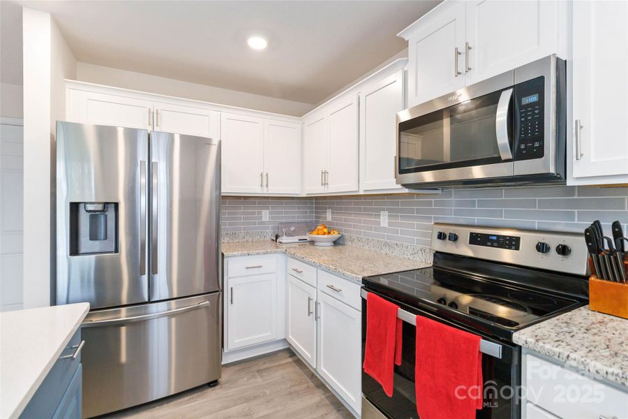 Stainless steel appliances &