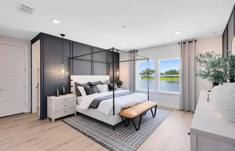 Representative furnished interior of a home built from the Scarlett by Pulte Homes in Waypointe, Port Orange (Image 15).