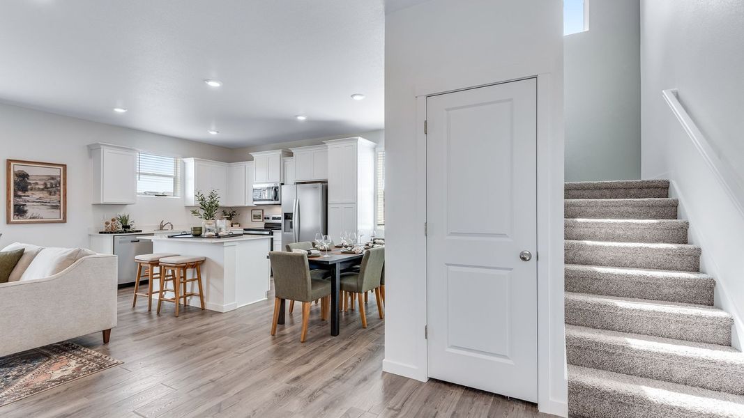 Furnished interior view inside a new home in Ellston Park, Colorado Springs (Image 8).