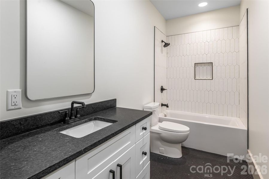 Lower level bathroom