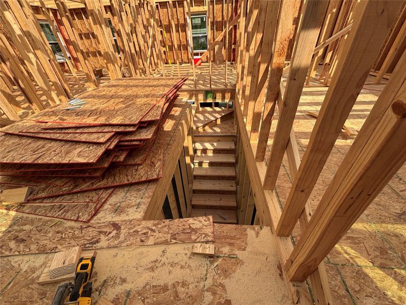 In-progress construction of a new home in , Lago Vista, TX (Image 4).