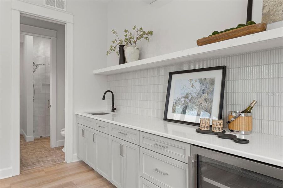 Furnished interior view inside a new home in , Tampa (Image 42).