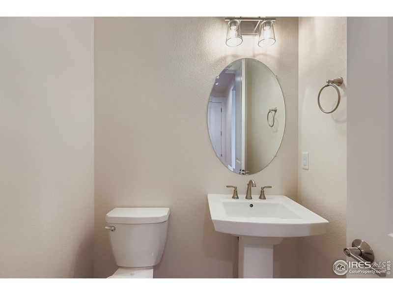 Furnished interior view inside a new home in RainDance, Windsor (Image 10).