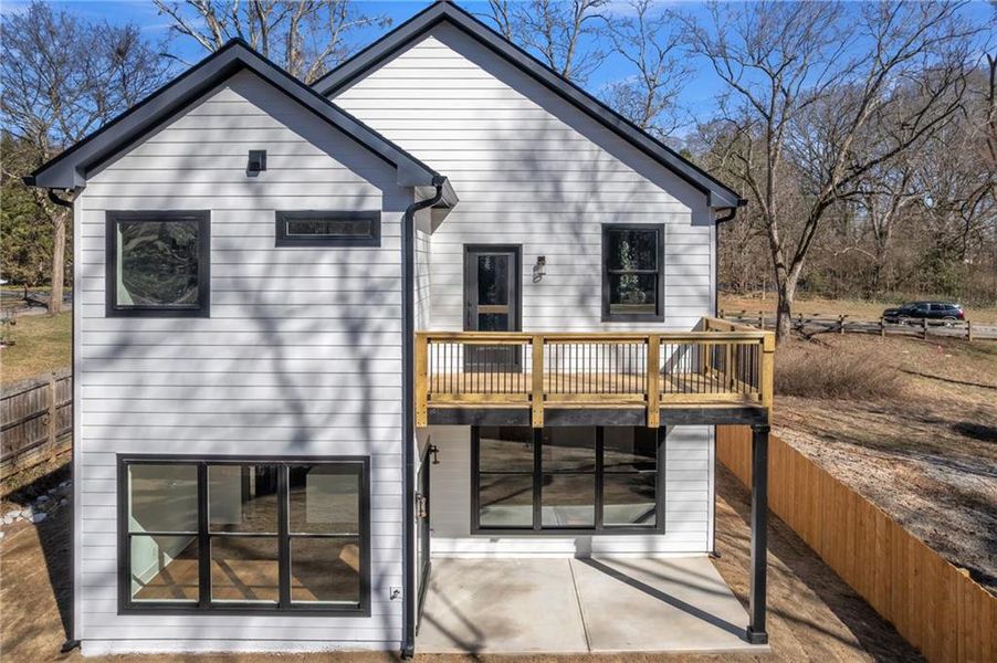 Exterior details and patio area of a home in , Hoschton (Image 4). Exterior details and patio area of a home in , Hoschton (Image 4).