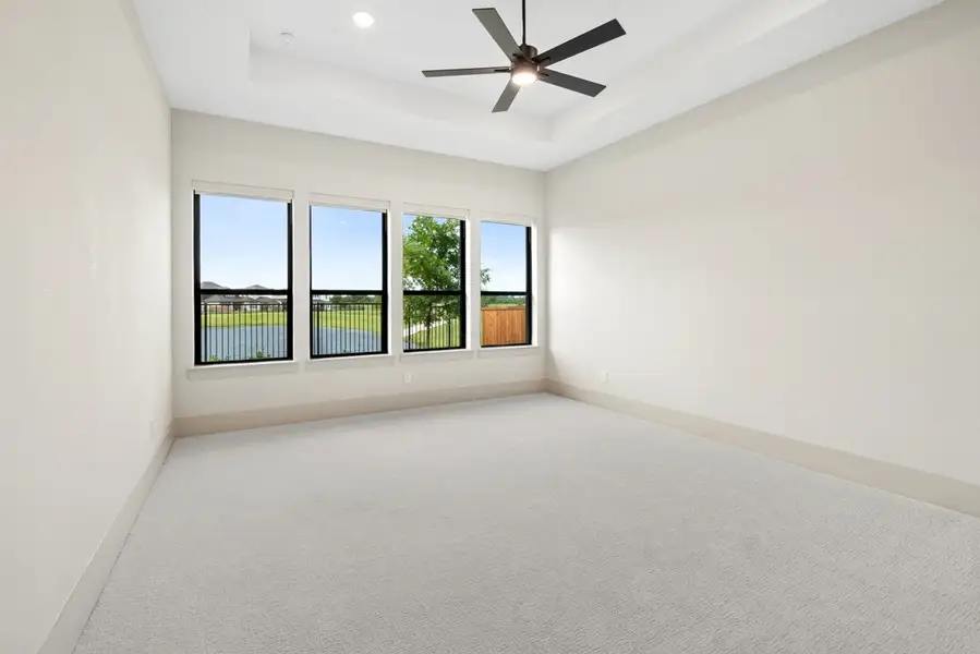 Representative unfurnished interior of a home built from the Westwood by Landon Homes in Dominion Estates, Frisco (Image 17).