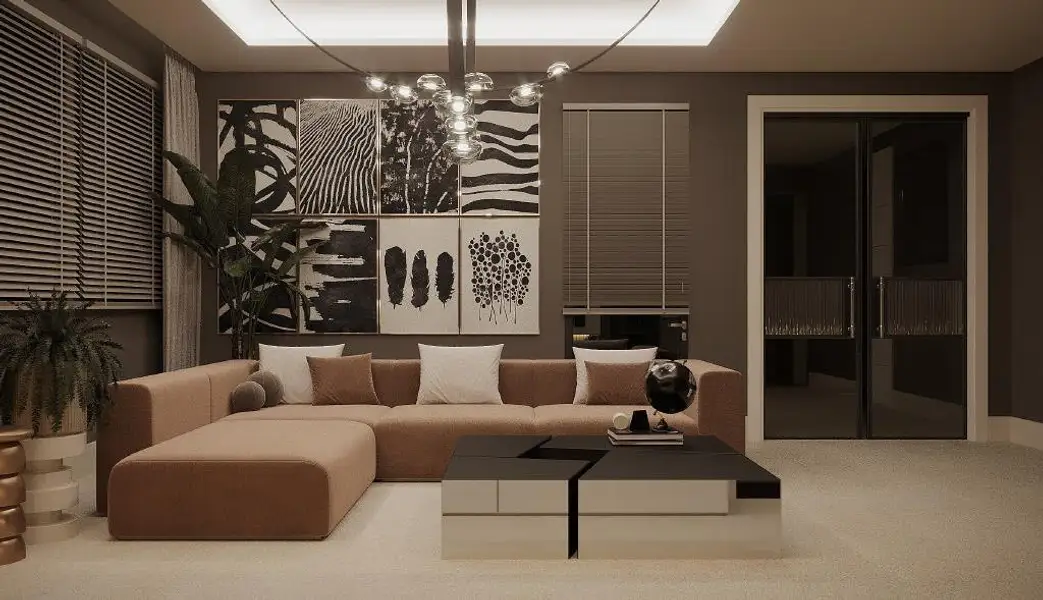 Furnished interior view inside a new home in , Jonestown (Image 27).