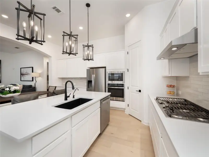 Furnished interior view inside a new home in , Lago Vista (Image 5). Furnished interior view inside a new home in , Lago Vista (Image 5).