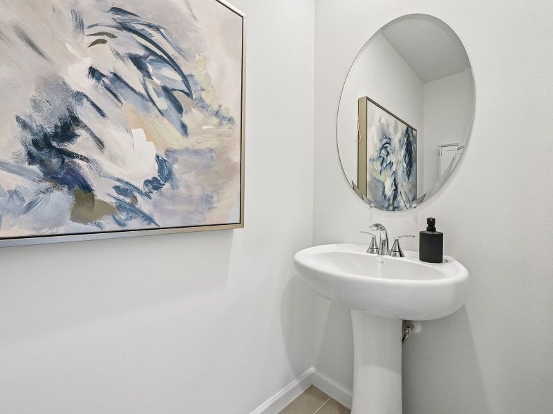 Furnished interior view inside a new home in Meritage Homes at Central Park, Port St. Lucie (Image 7).