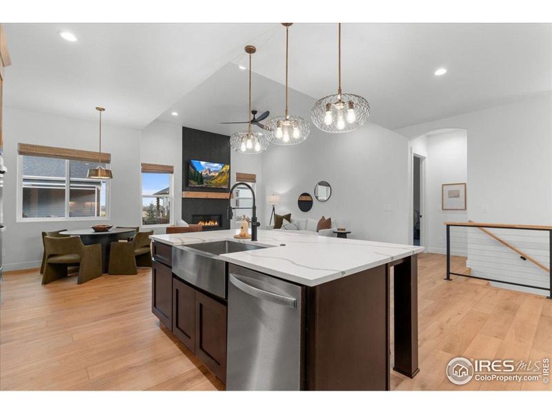 Furnished interior view inside a new home in , Fort Collins (Image 13).