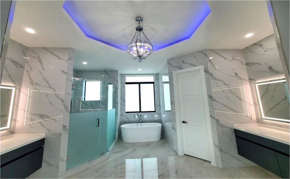 Furnished interior view inside a new home in , Davie (Image 9).