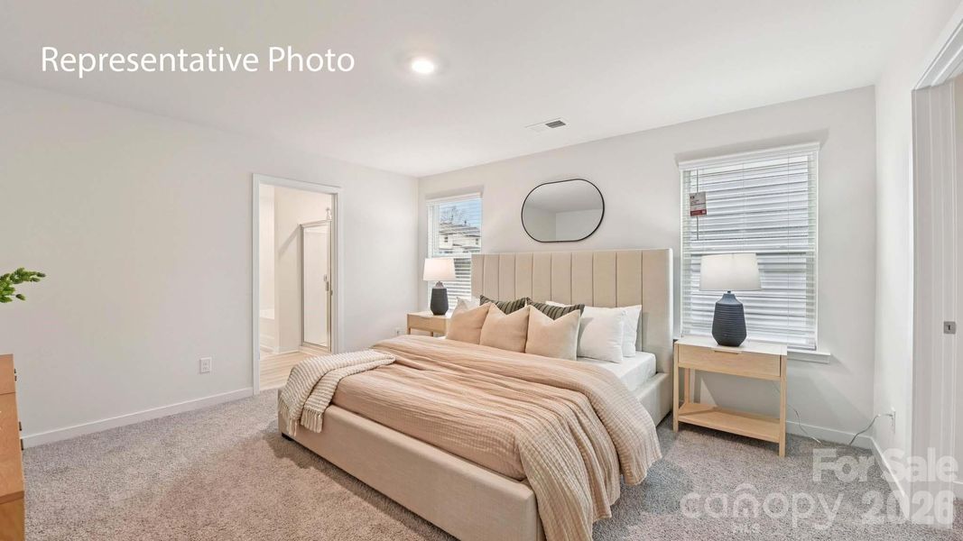 Furnished interior view inside a new home in Zion Springs, Hickory (Image 15).