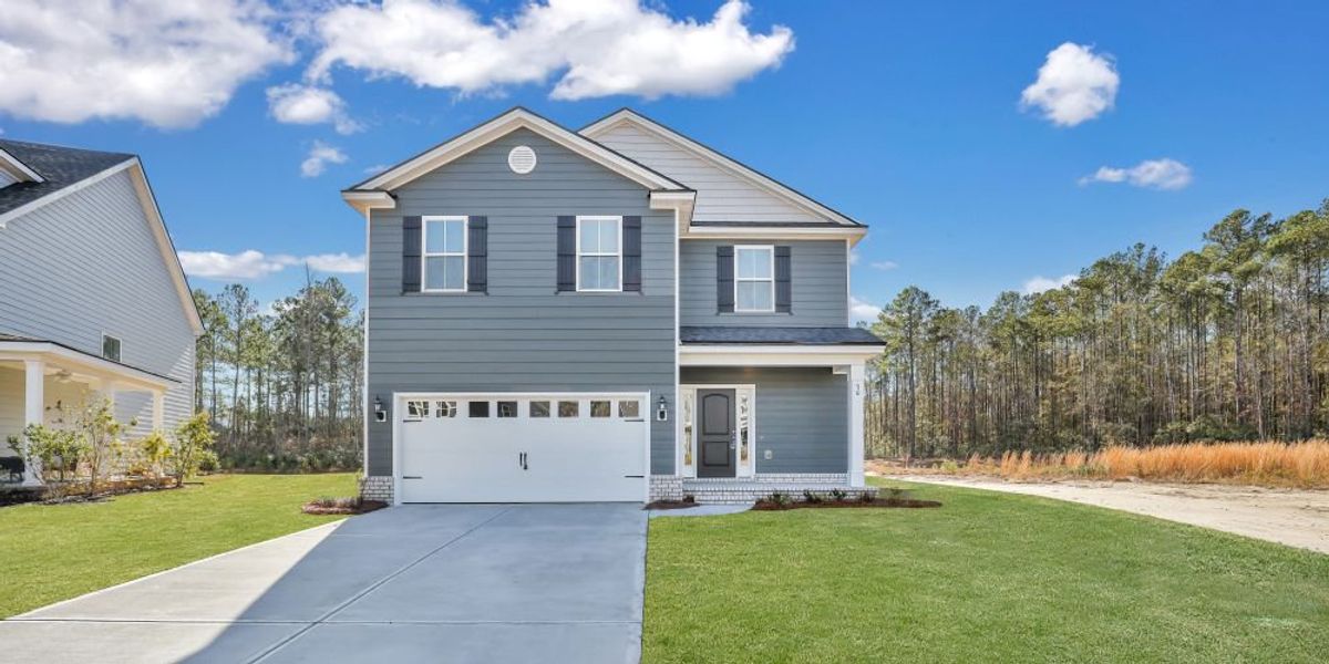 Edisto Elevation C Exterior with Hardie Exterior Siding