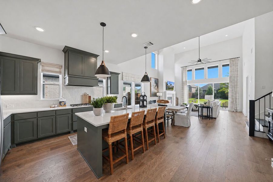 Furnished interior view inside a new home in Devonshire, Forney (Image 9).