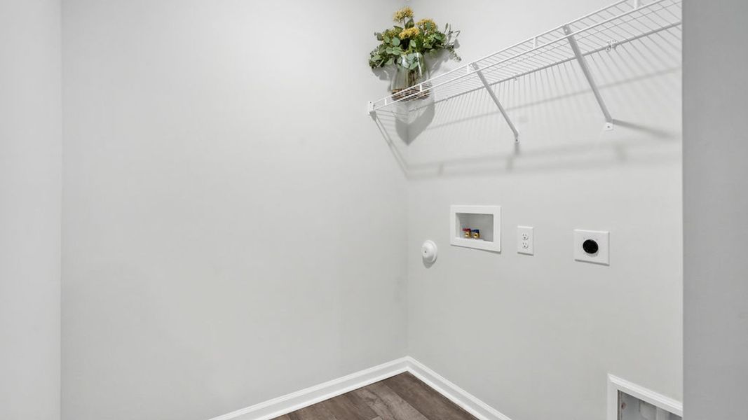 Representative unfurnished interior of a home built from the GALEN by D.R. Horton in Saltgrass Landing, Winnabow (Image 25).