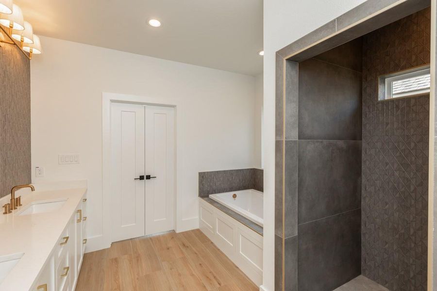 Furnished interior view inside a new home in , Beaumont (Image 8). Furnished interior view inside a new home in , Beaumont (Image 8).