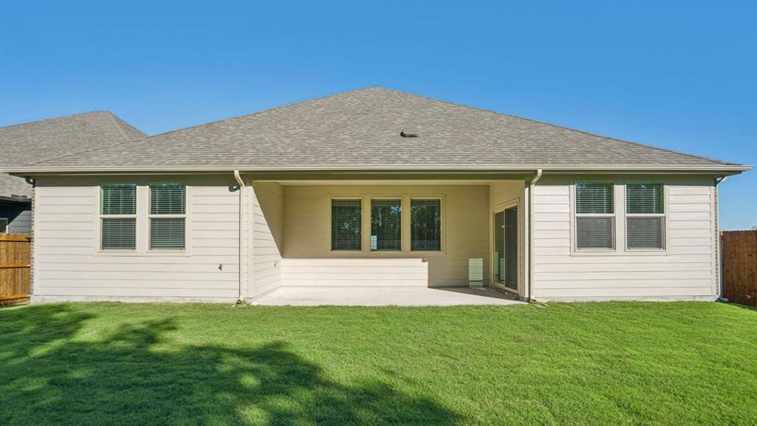 Exterior details and patio area of a home in Windmore, Princeton (Image 3). Exterior details and patio area of a home in Windmore, Princeton (Image 3).