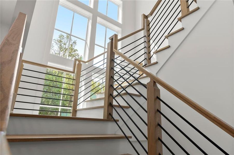 Close-up of interior finishes inside a home in , Canton (Image 22).