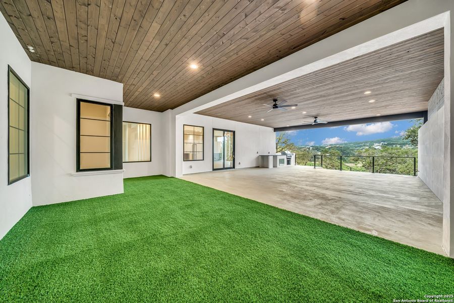 Exterior details and patio area of a home in , San Antonio (Image 3). Exterior details and patio area of a home in , San Antonio (Image 3).