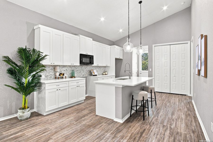 Furnished interior view inside a new home in , San Antonio (Image 7).