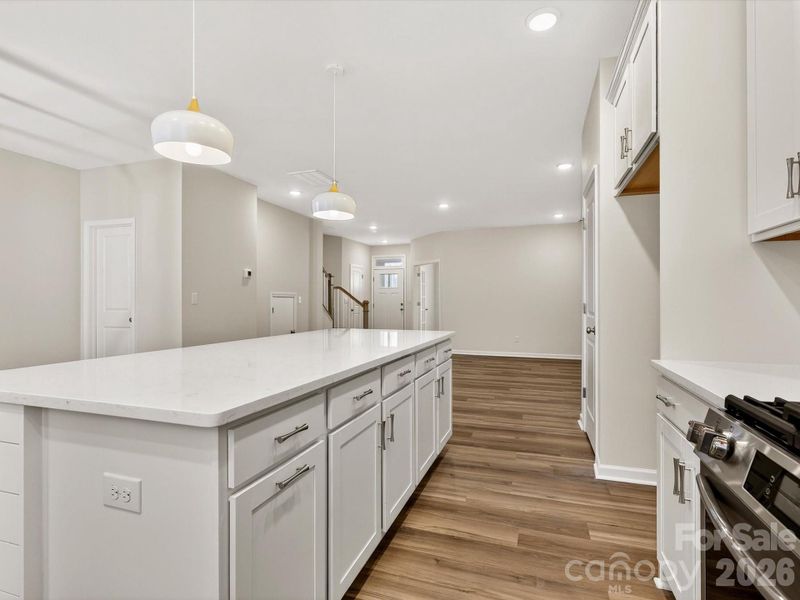 Furnished interior view inside a new home in North Creek Village, Huntersville (Image 11).