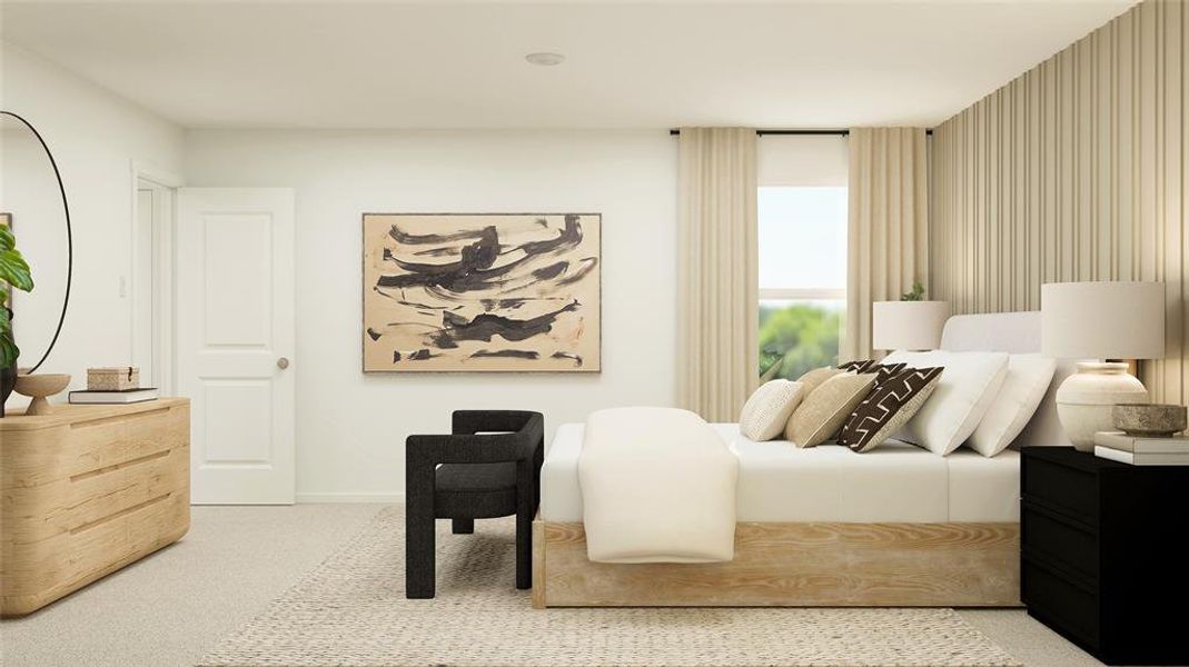 Furnished interior view inside a new home in McKenzie Trails, Balch Springs (Image 19).