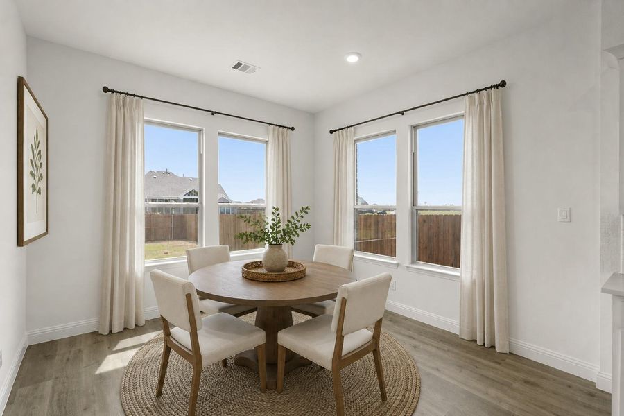 Furnished interior view inside a new home in Park Trails, Forney (Image 10). Furnished interior view inside a new home in Park Trails, Forney (Image 10).
