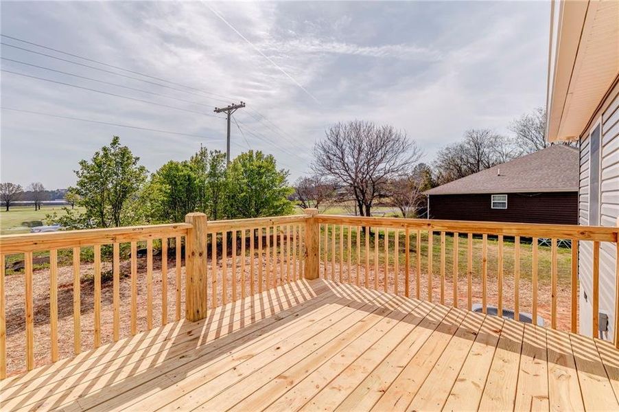 Exterior details and patio area of a home in , Eton (Image 27).