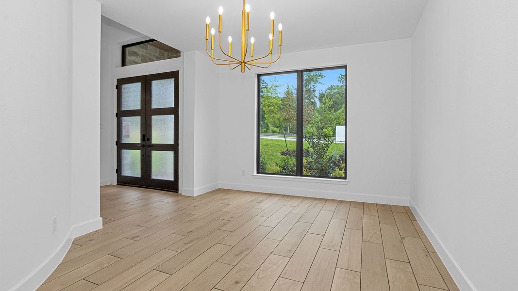 Spacious, unfurnished interior of a new home in The Woodlands Hills, Willis (Image 11).