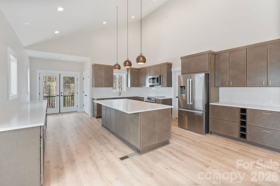 Furnished interior view inside a new home in , Hickory (Image 16).