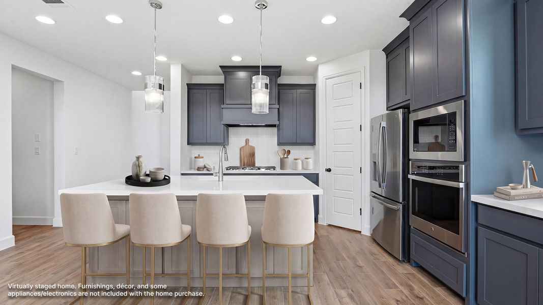 Furnished interior view inside a new home in Meraki, Forney (Image 4).