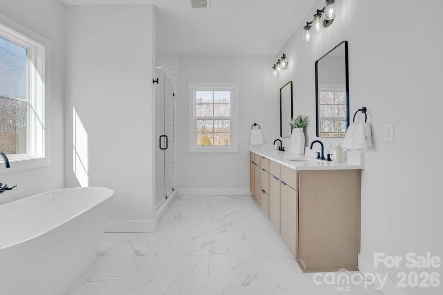 Furnished interior view inside a new home in , Lincolnton (Image 9).