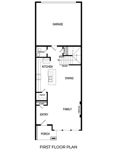 2D floor plan layout for the Cherry R by First Texas Homes in The Abbey at Mercer Crossing, Farmers Branch, TX (Image 4). 2D floor plan layout for the Cherry R by First Texas Homes in The Abbey at Mercer Crossing, Farmers Branch, TX (Image 4).